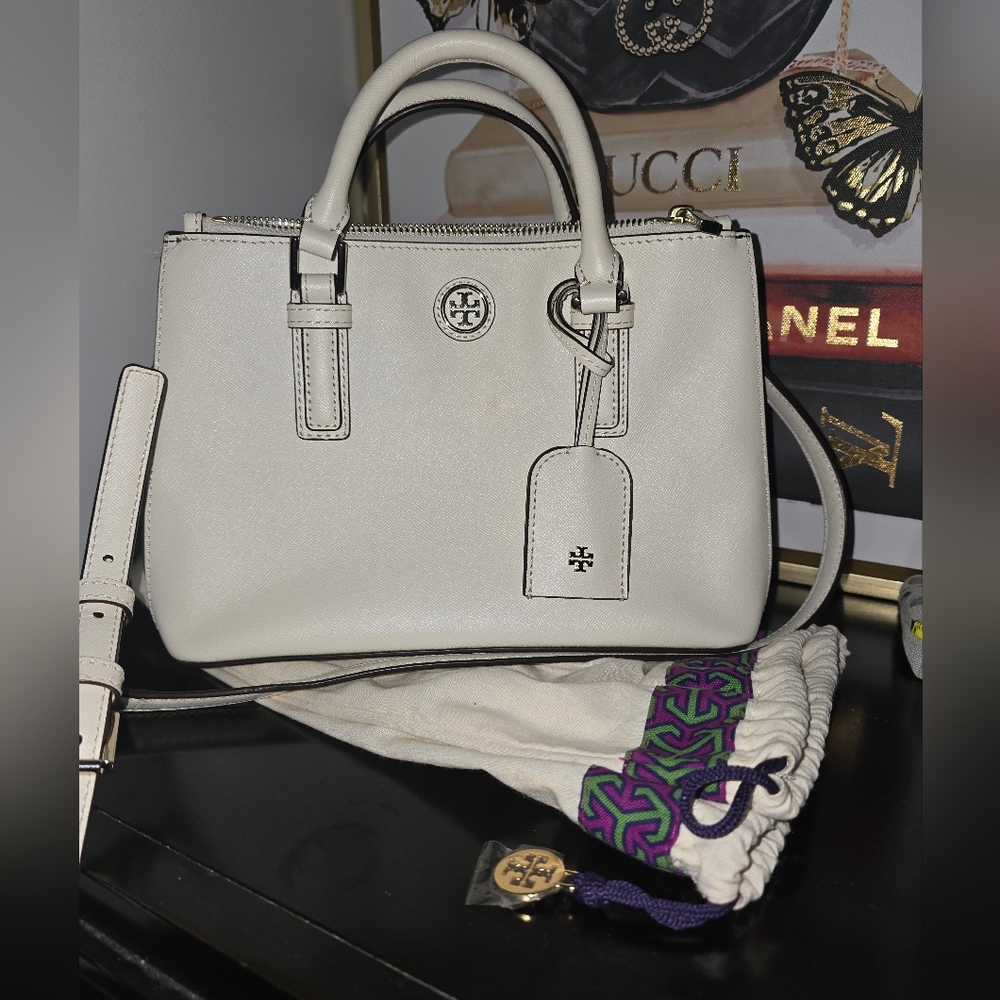 Tory Burch Robinson Double Zip Tote